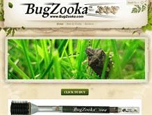 Tablet Screenshot of bugzooka.com